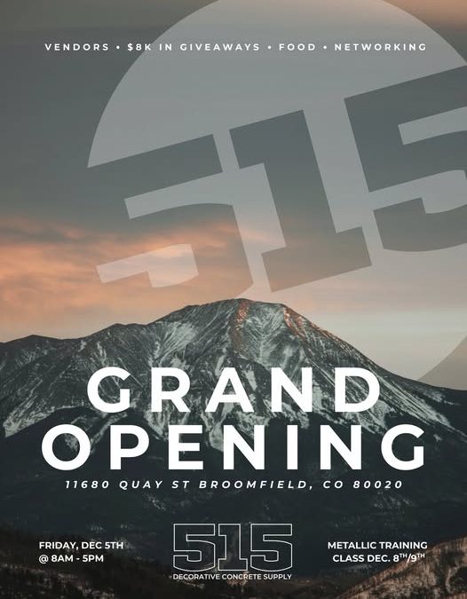 Grand Opening – Dec 5, 2025